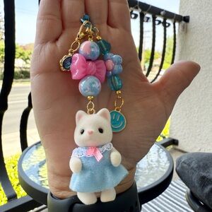Calico Critter Junk Journal Charm or Bagcharm